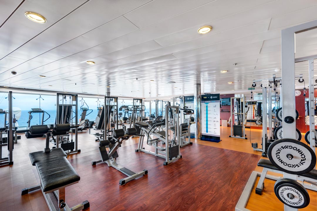 MSC Aurea Spa: Gym